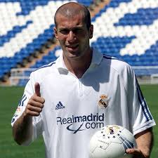 Ceci est une image de Zidane en tant que joueur.